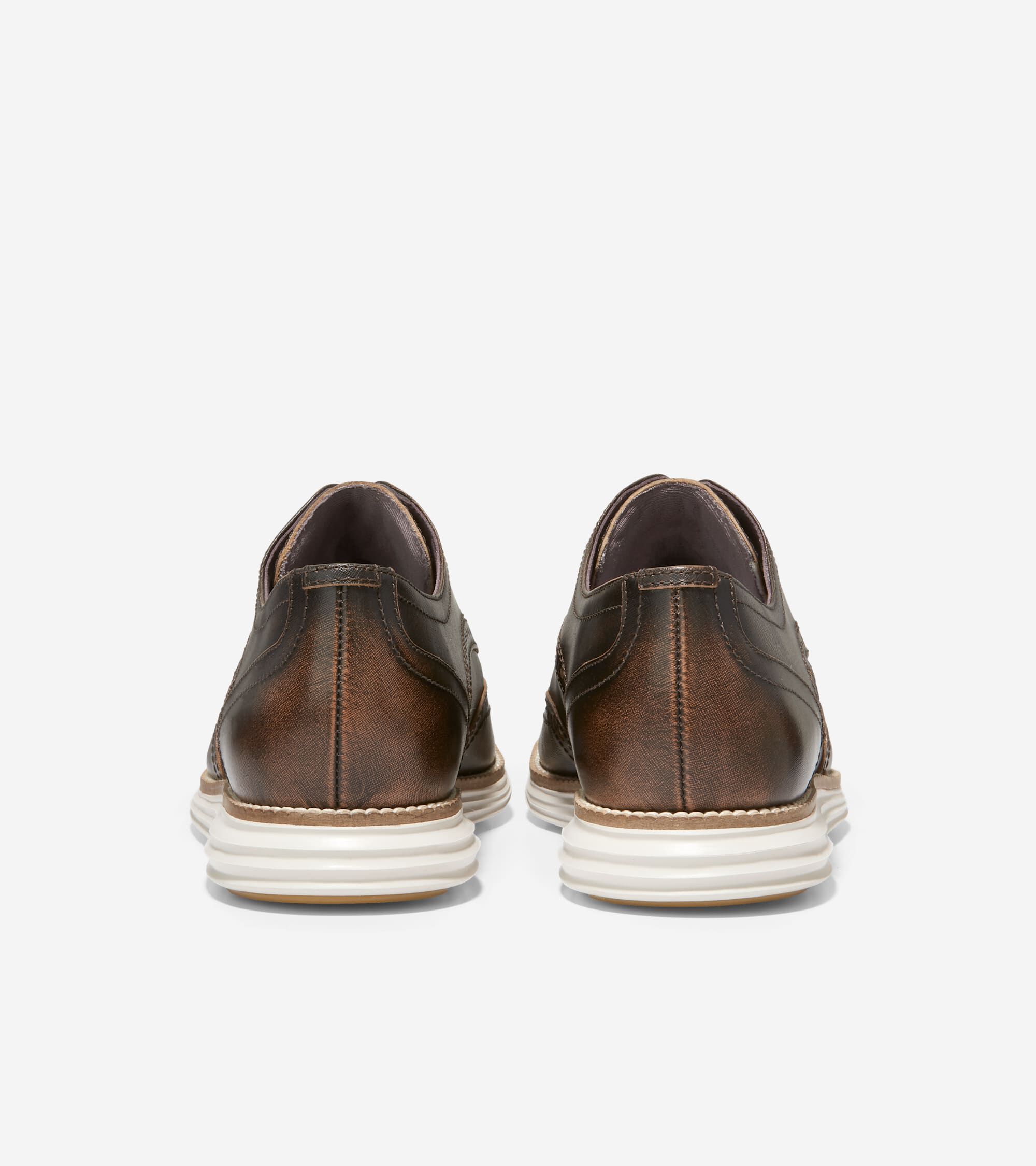 Cole haan original clearance grand cognac wingtip oxfords